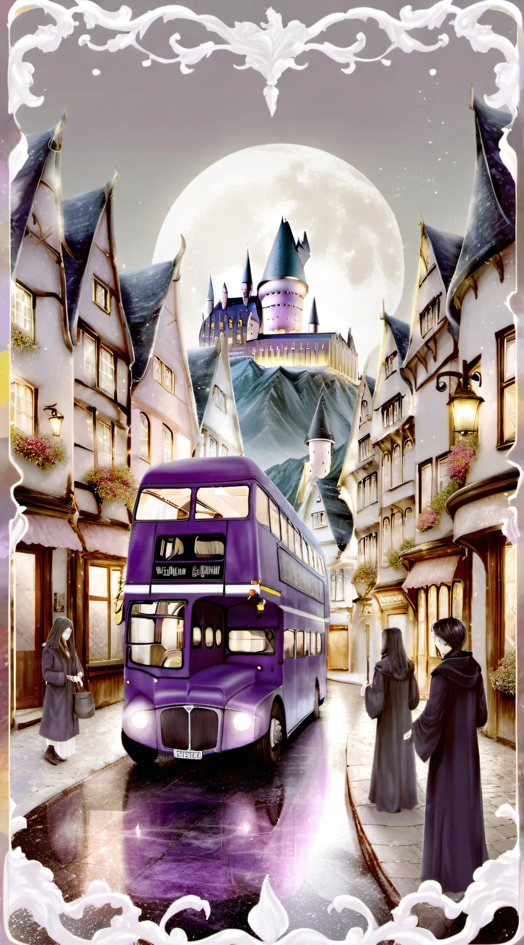 ai character: HP road trip!  background