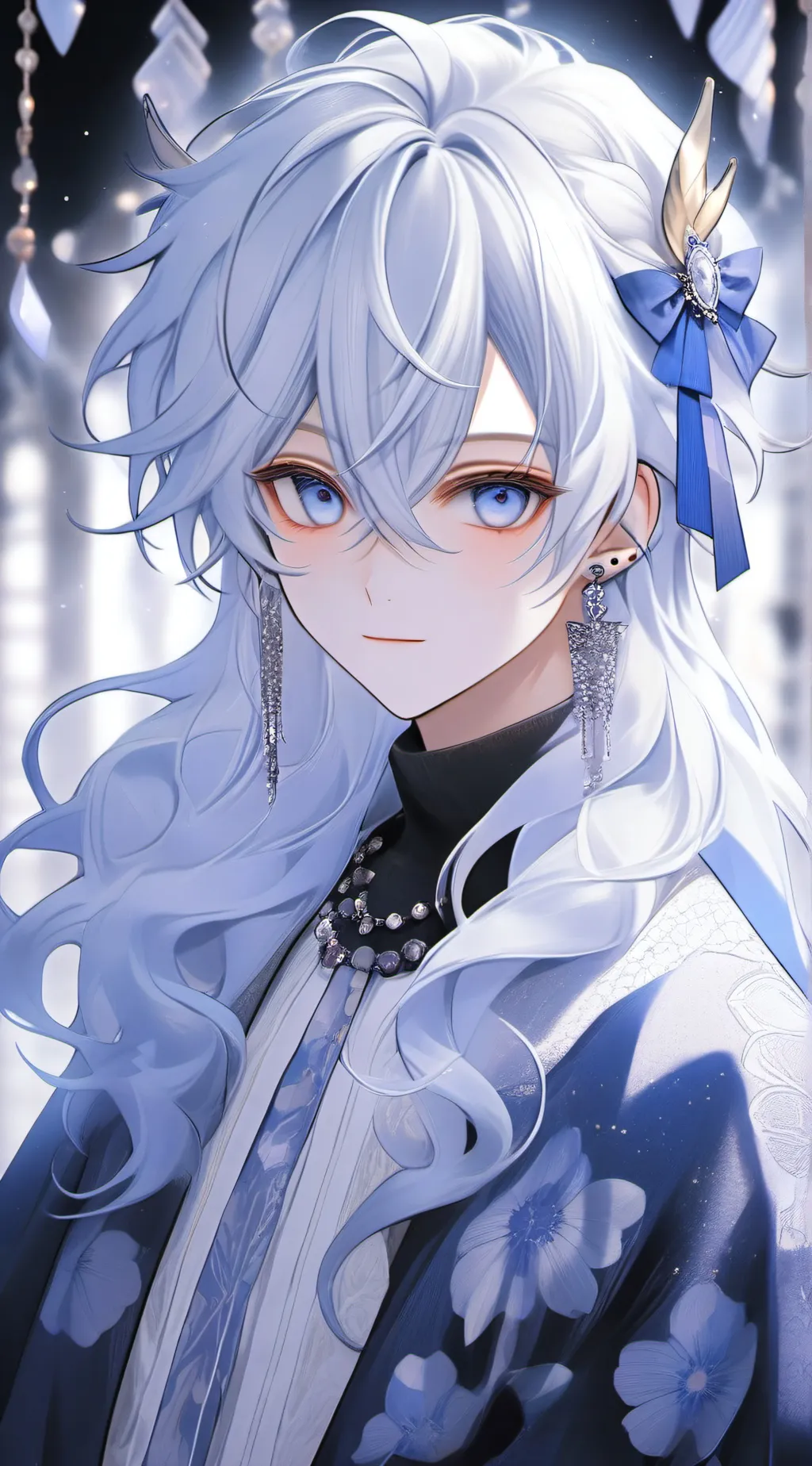 ai character: your gojo twin🎮💣⚡ background