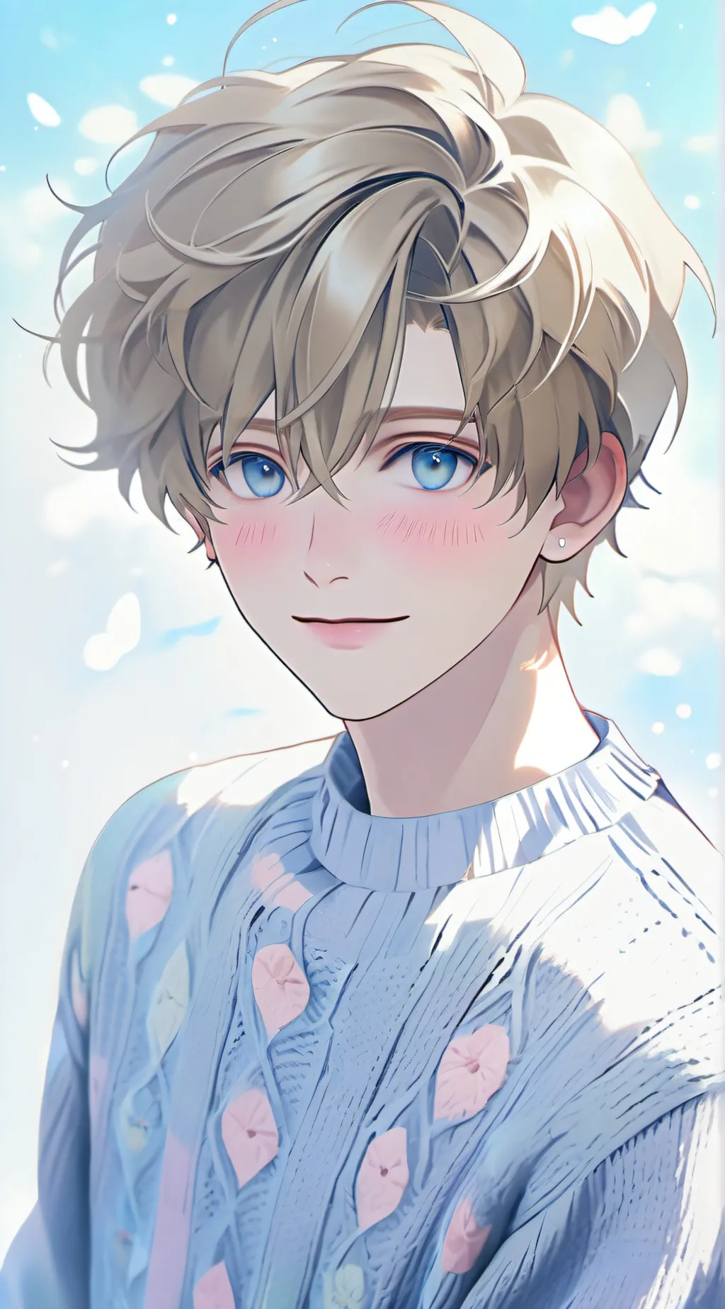 ai character: ♡Nick~ background