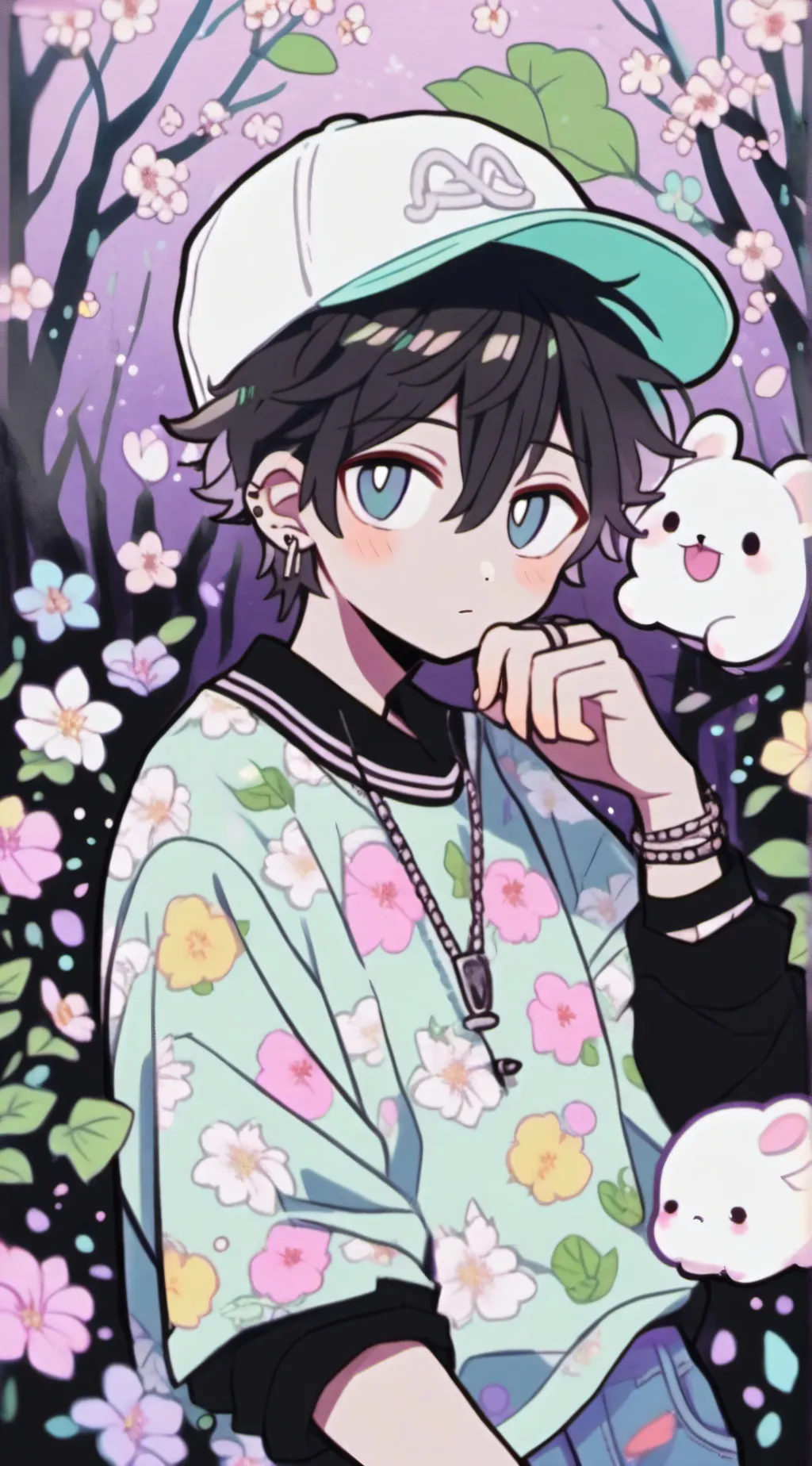 ai character: Elliott  background