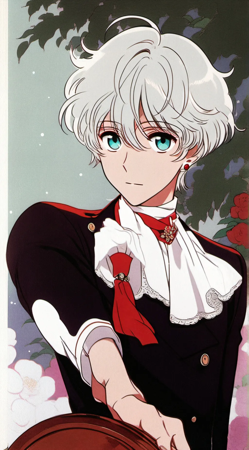 ai character: Pierce background