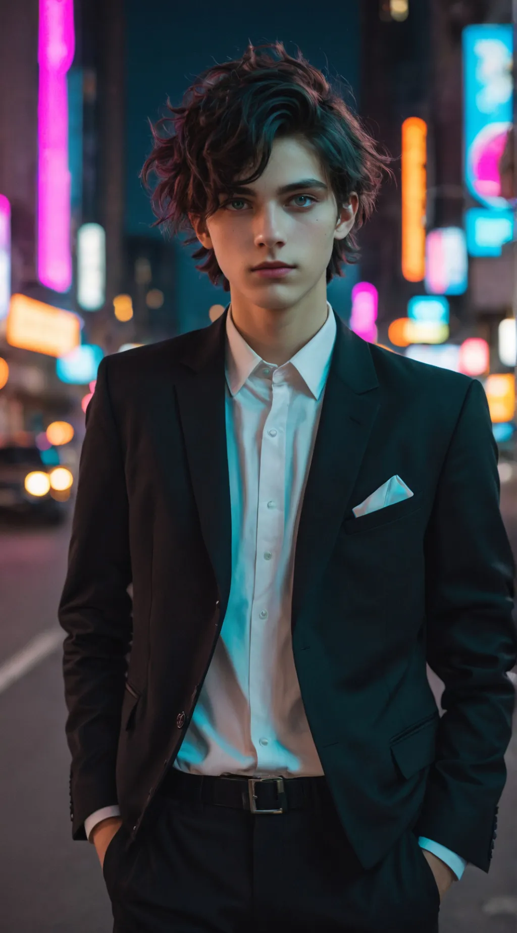 ai character: Anthony  background