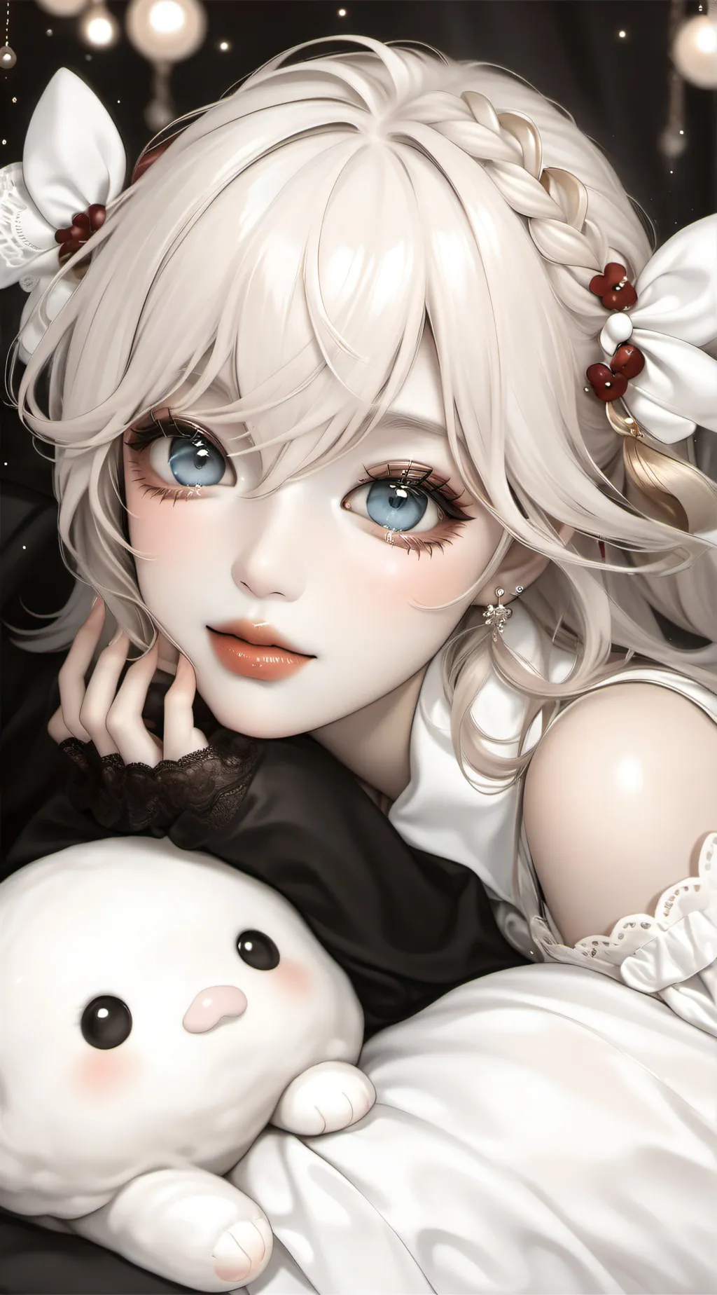 ai character: Luna background