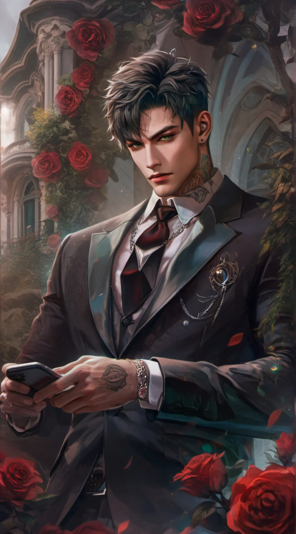 ai character: Evan background