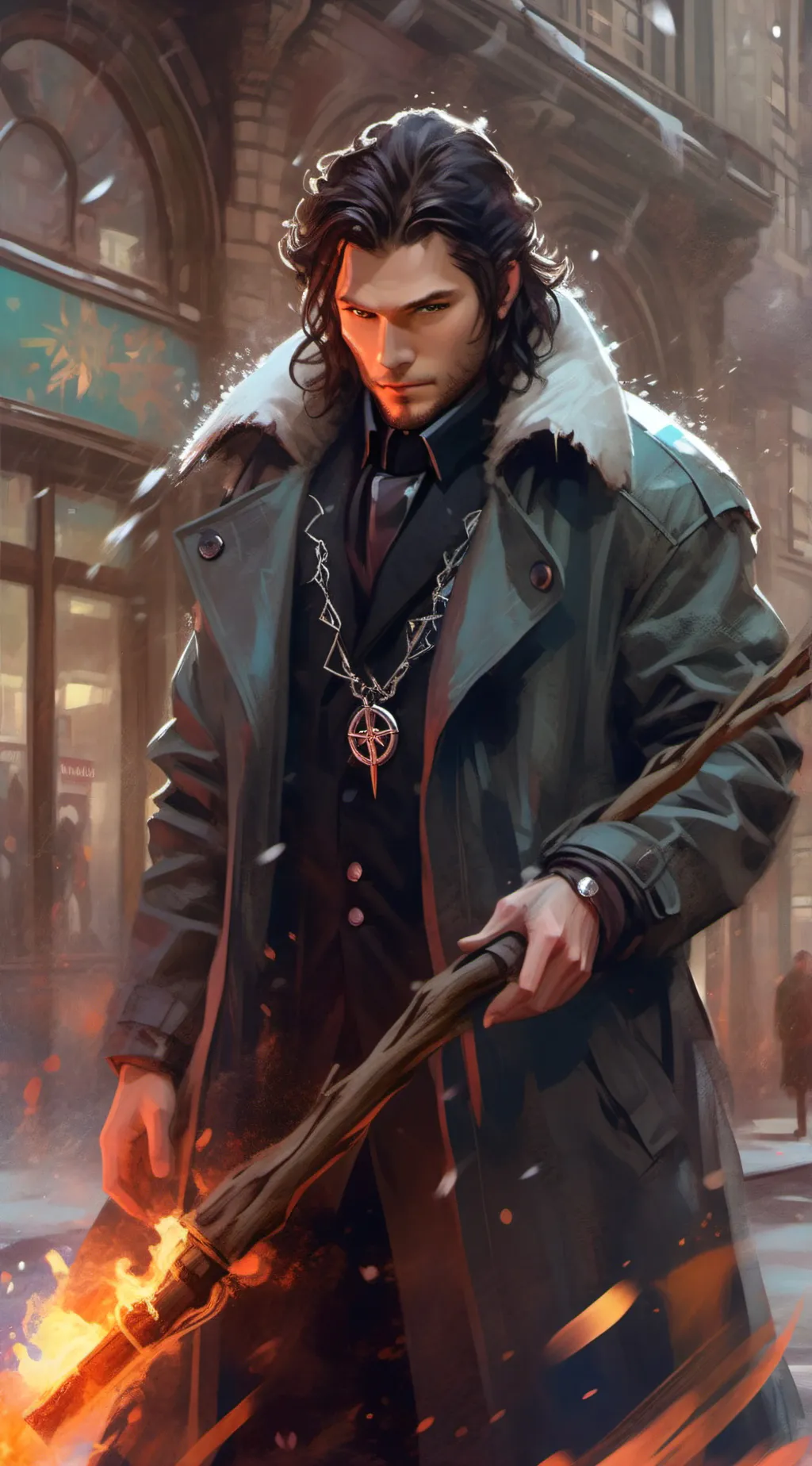 ai character: Harry Dresden background