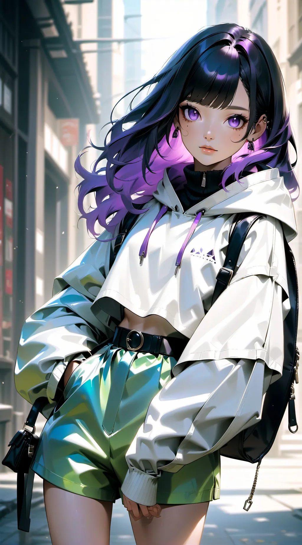 ai character: MHA!! background