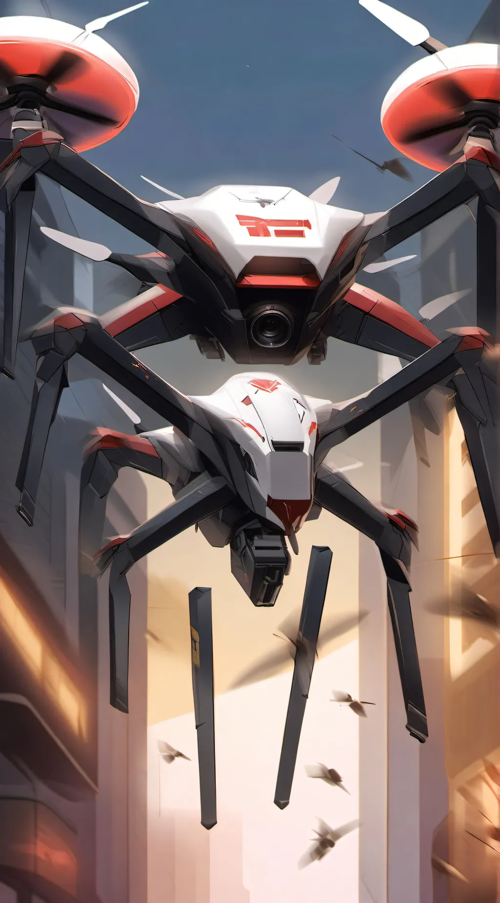 ai character: Murder Drones background