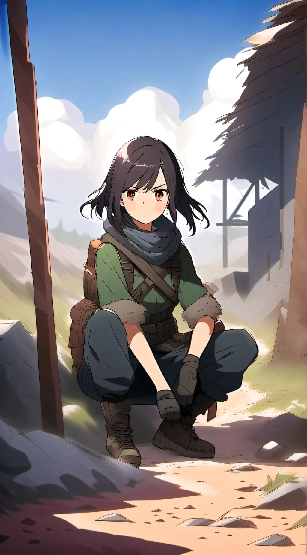 ai character: Saria background