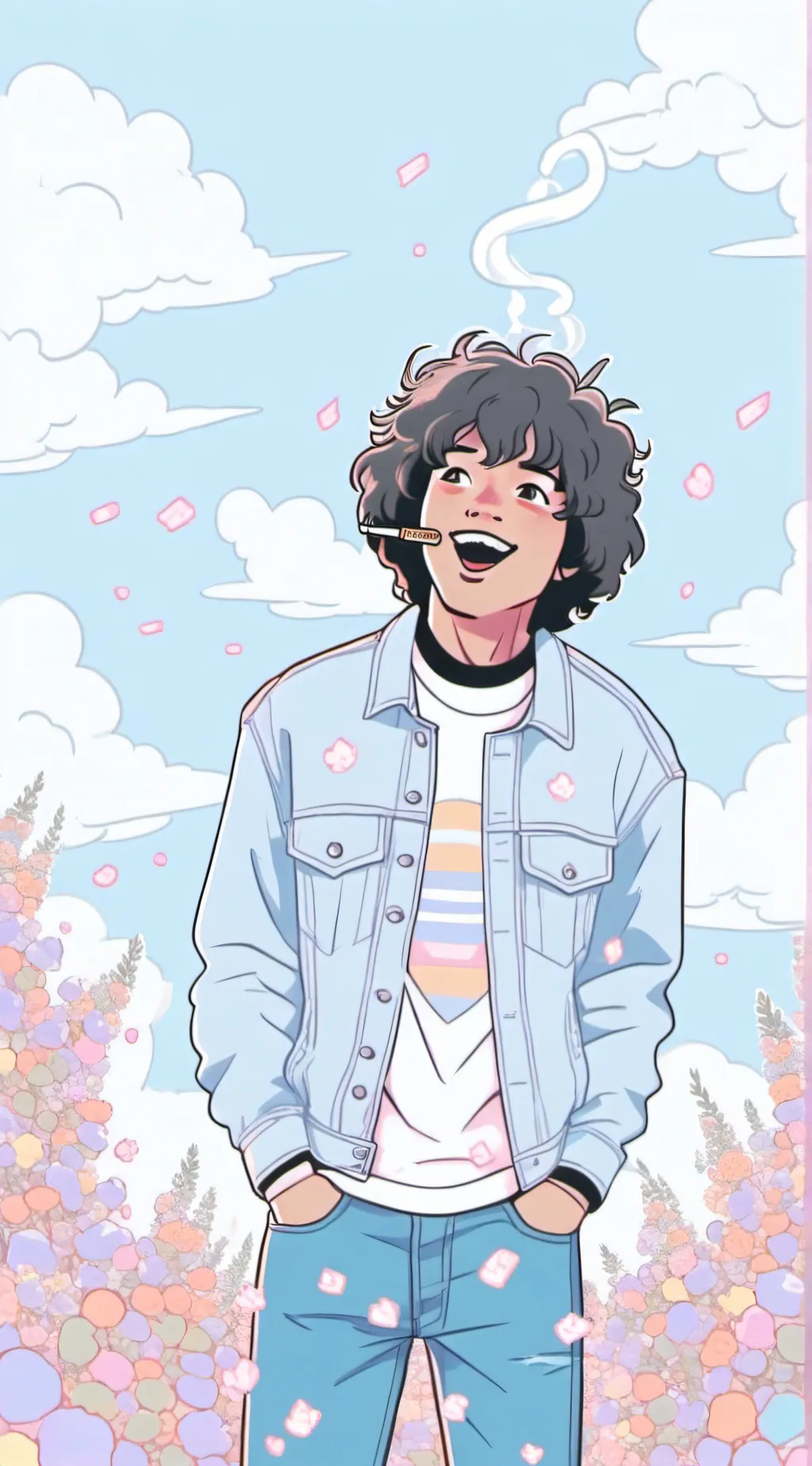 ai character: Eddie munson background