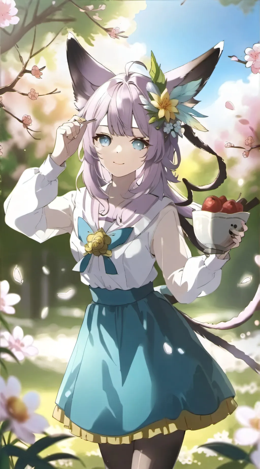 ai character: JJK Party background