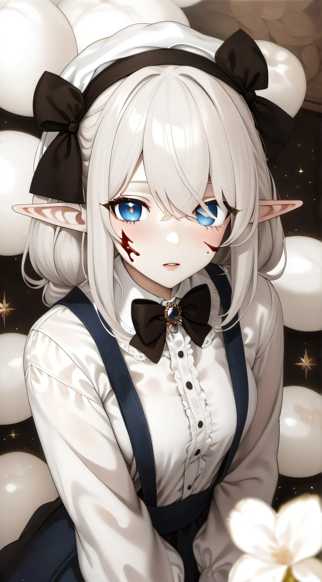 ai character: 🥀Lavender🥀 background