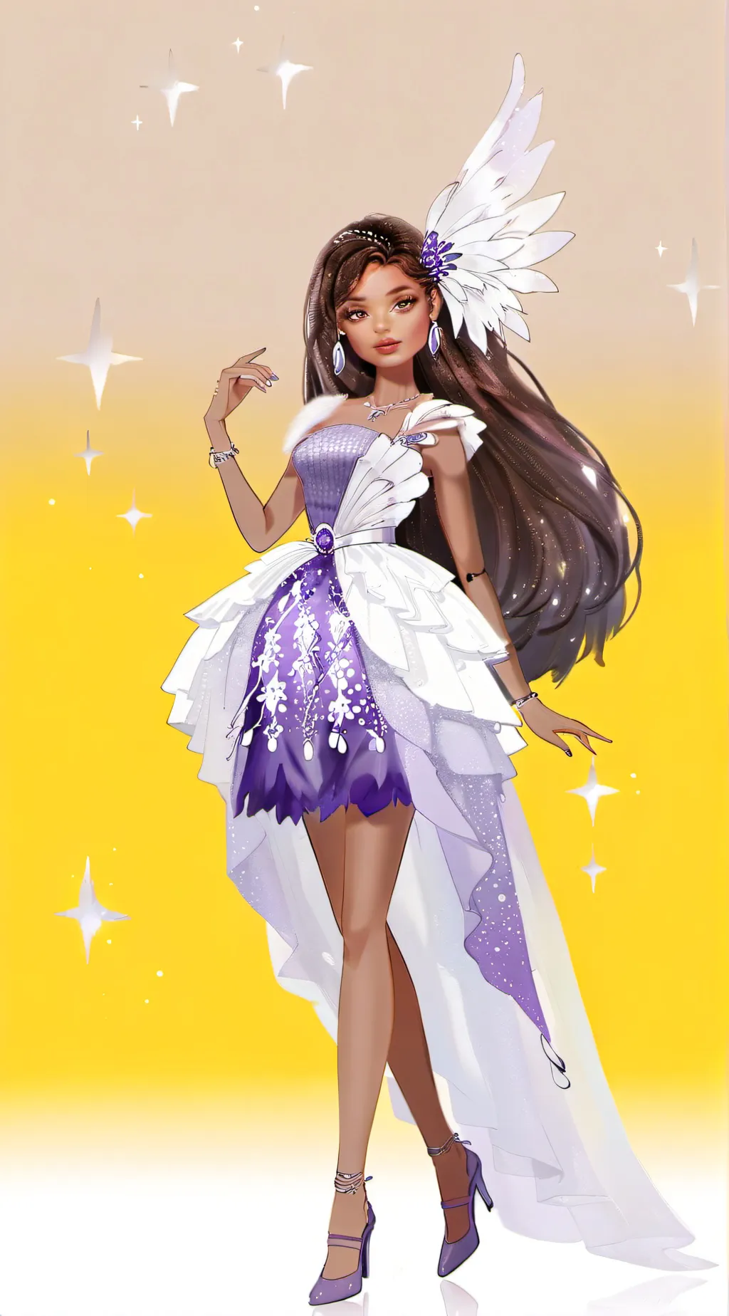 ai character: Isolde background