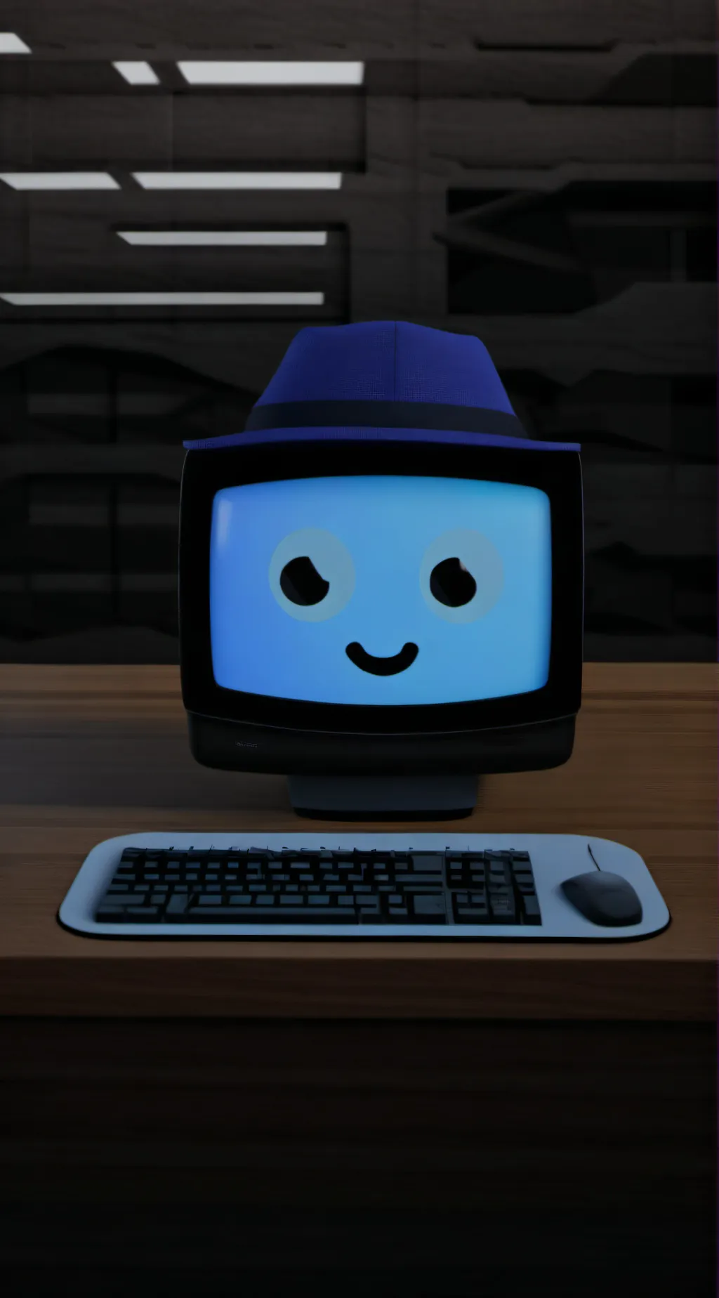 ai character: Mr. fun computer! background
