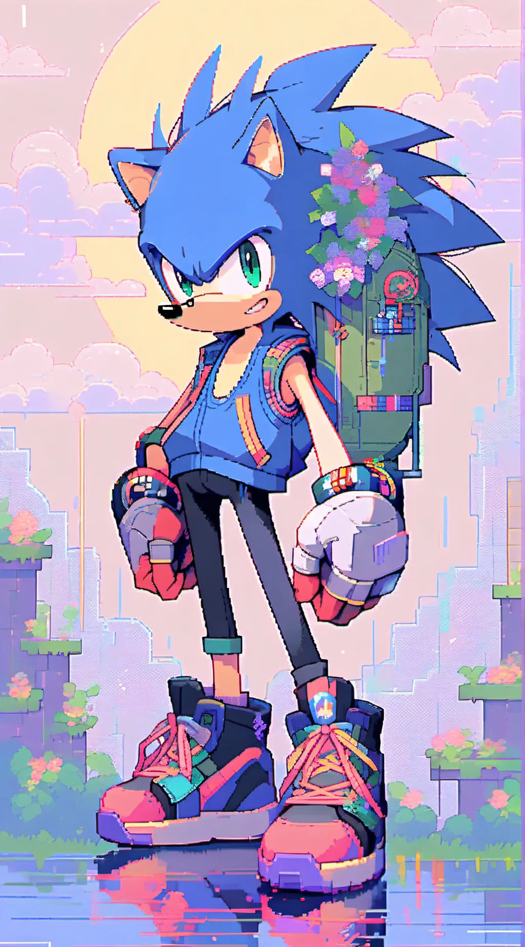 ai character: Sonic traitors background