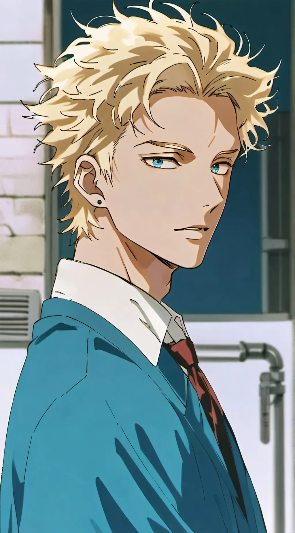 ai character: Micheal  background