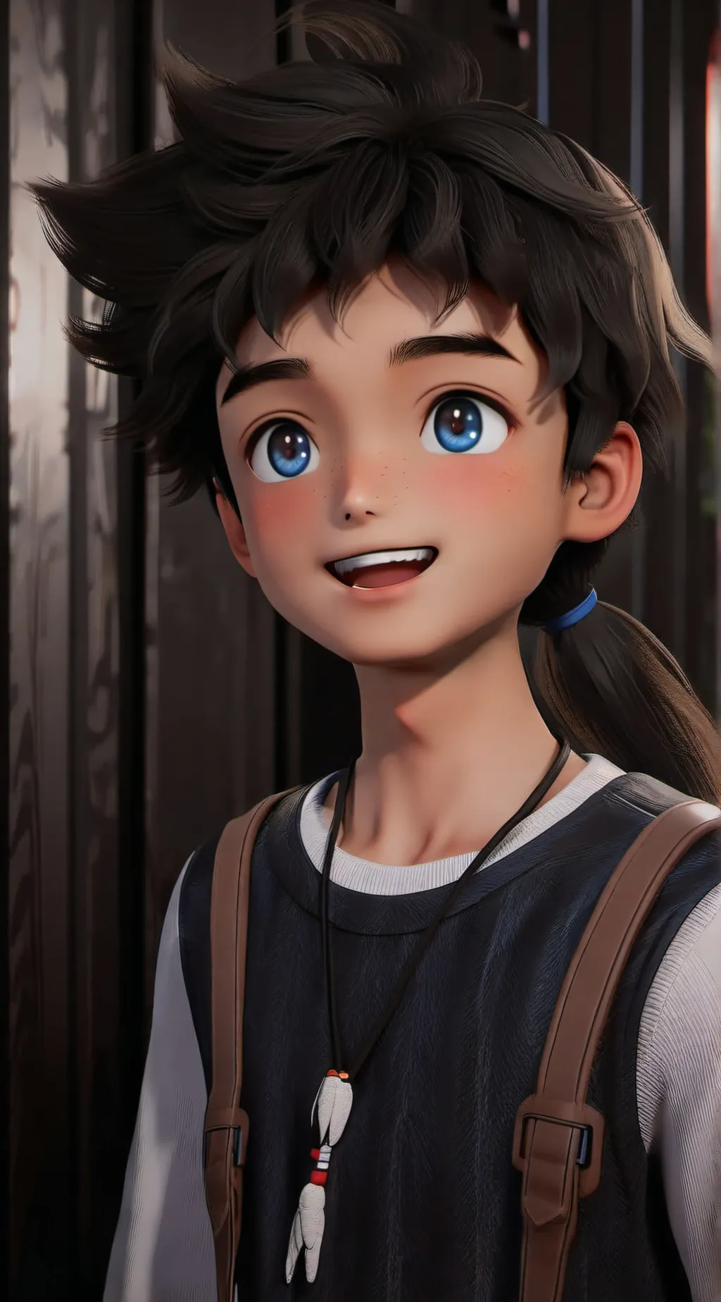 ai character: Kenji background