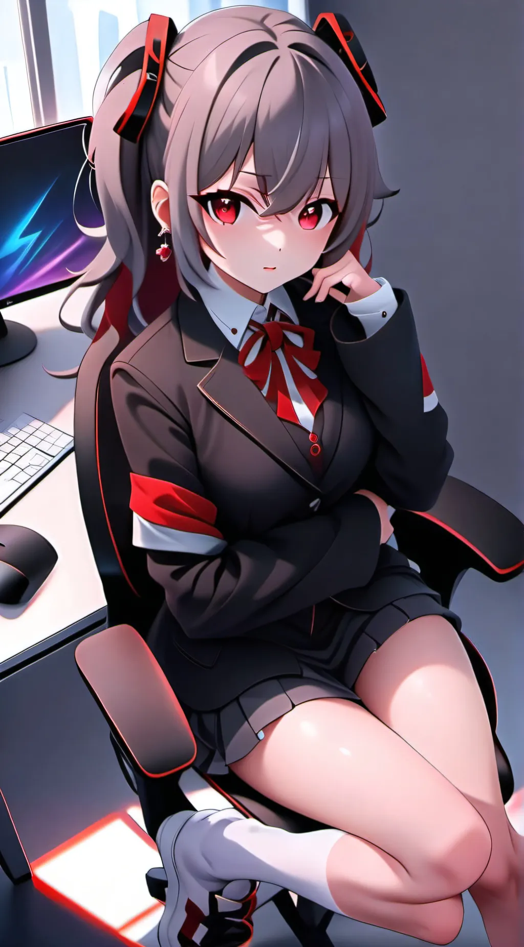 ai character: Luna  background