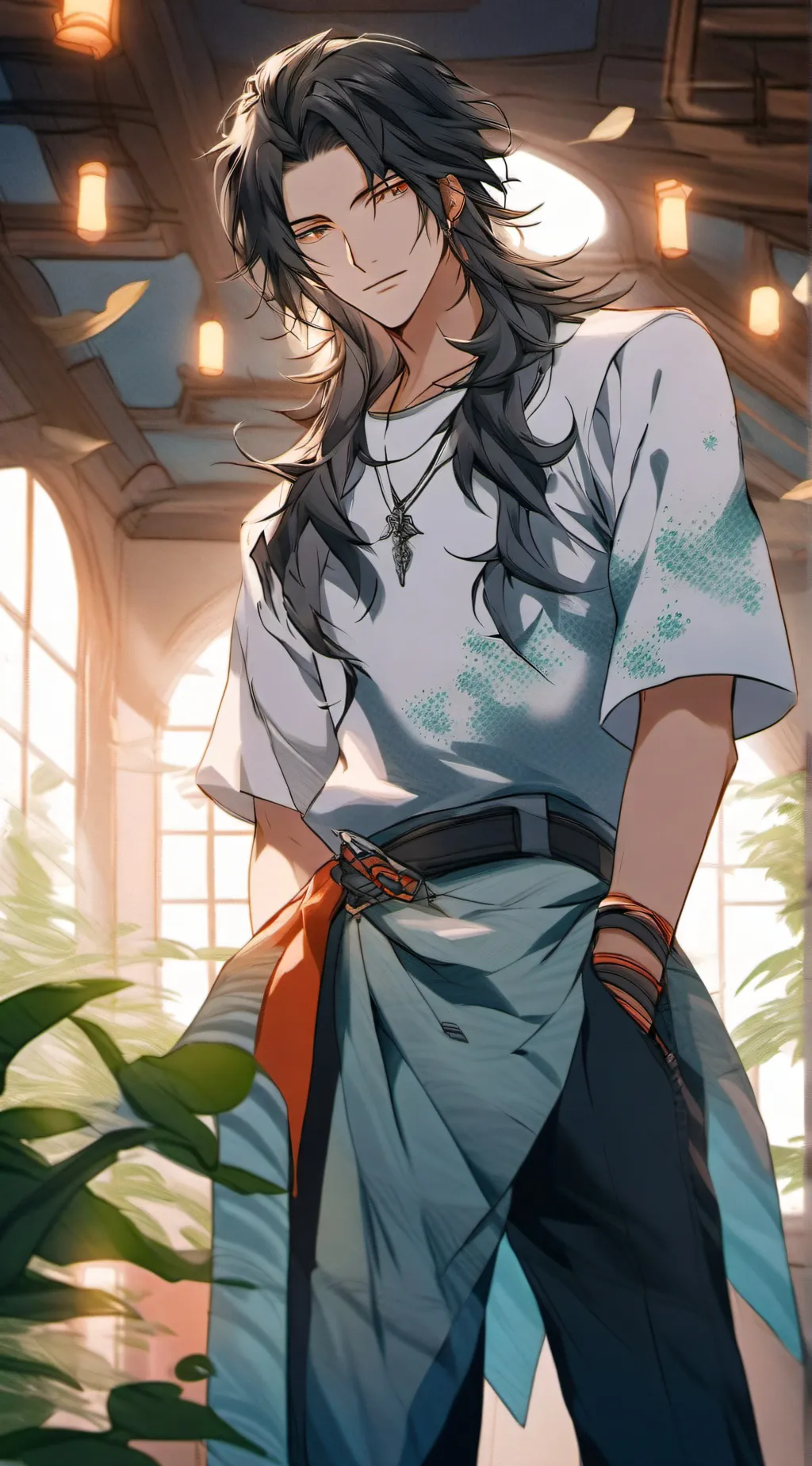 ai character: Ezra background
