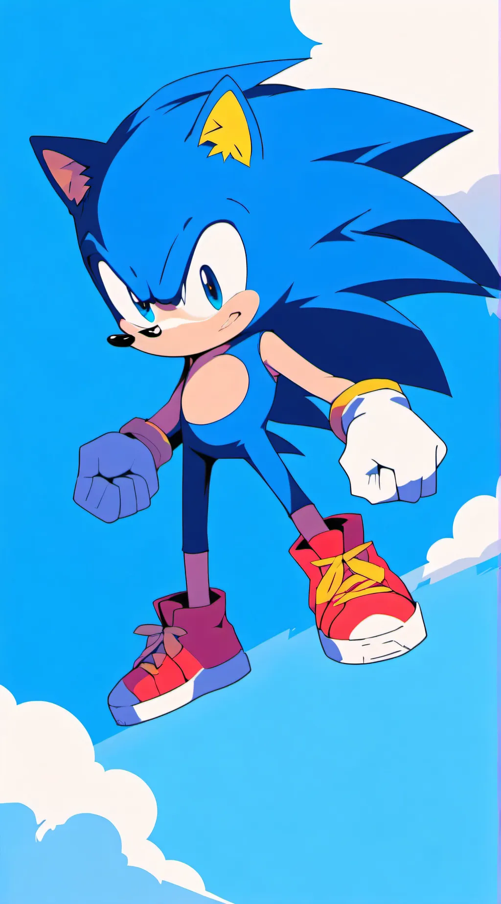 ai character: Sonic and Crew background