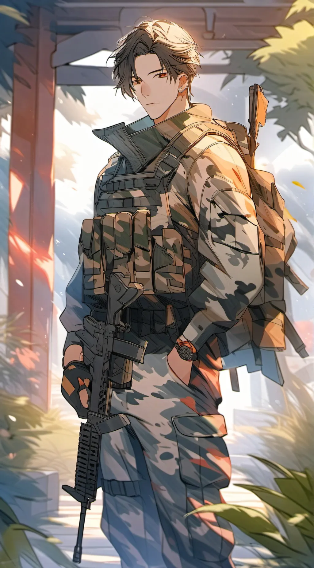 ai character: Ivan Erickson  background