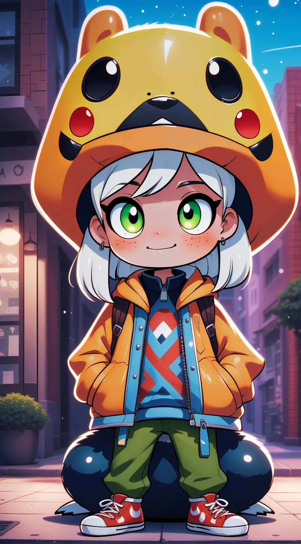 ai character: Mejing background