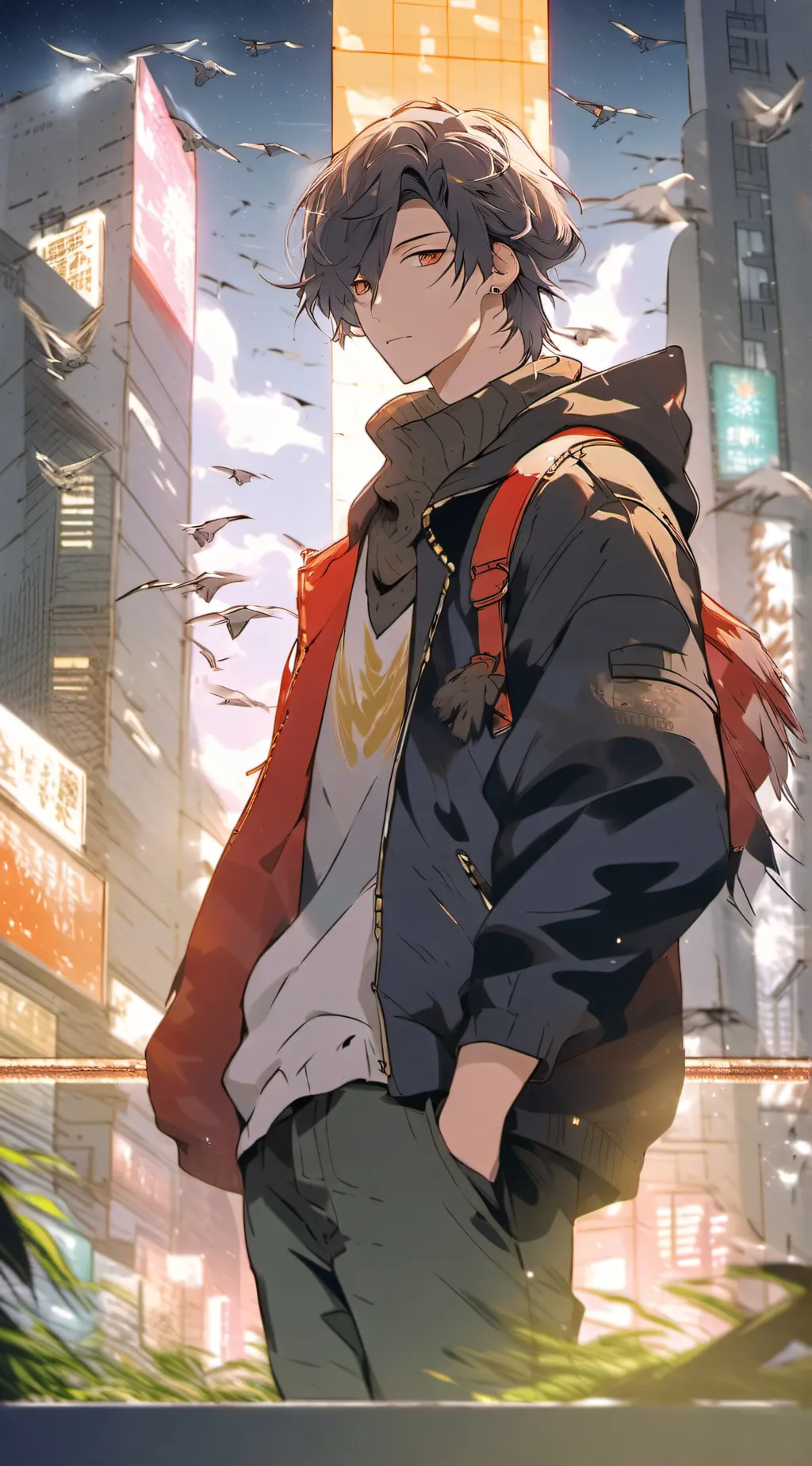 ai character: Izekial Nagato background