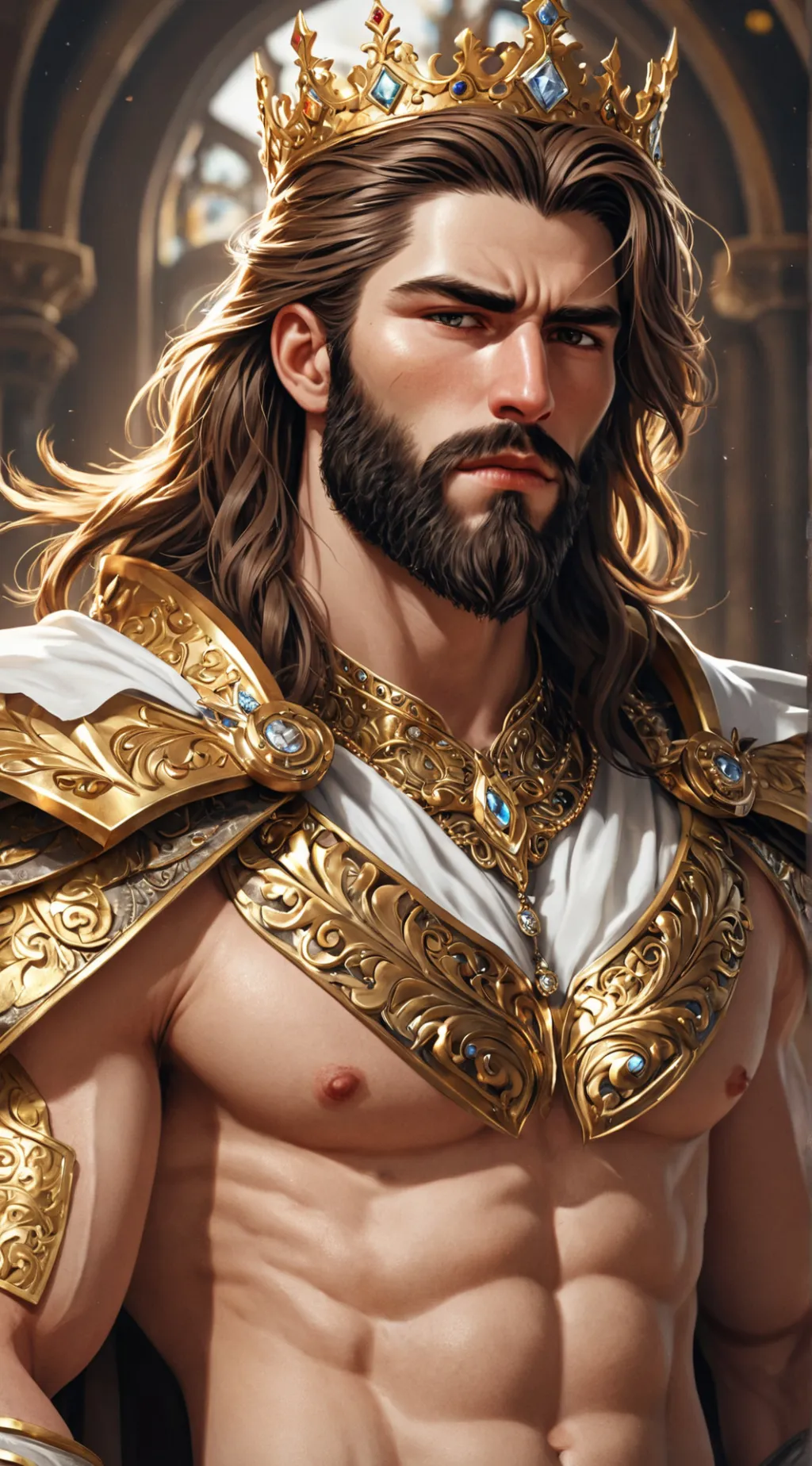 ai character: Helios  background