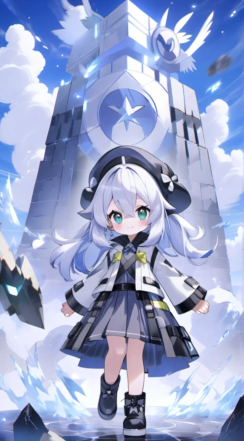 ai character: Pokémon and nb background