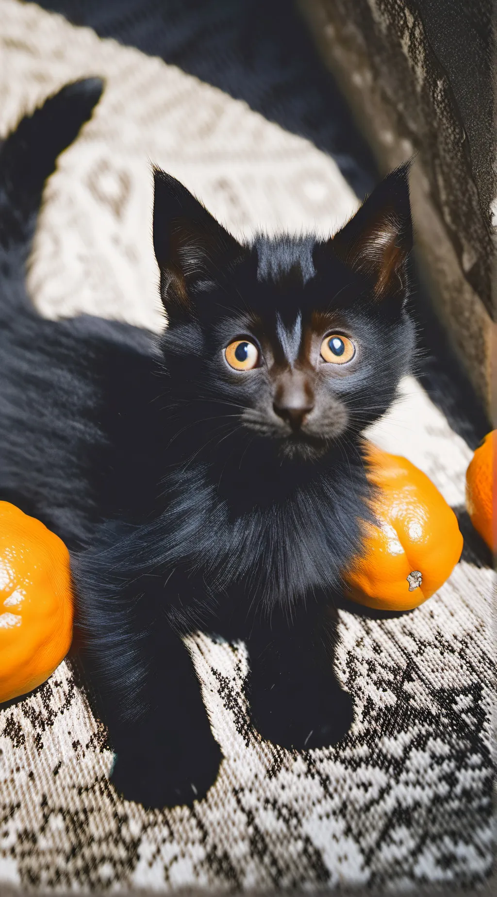 ai character: Oreo(my IRL kitty) background