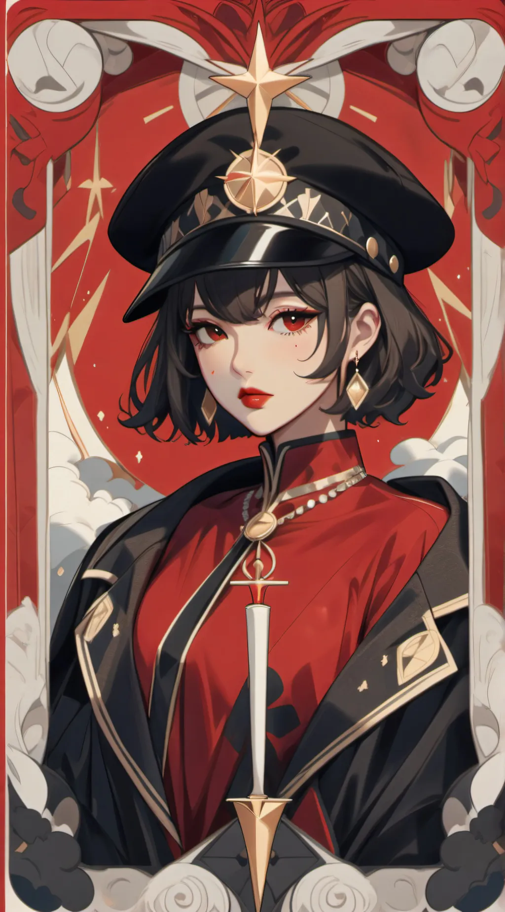 ai character: Minushka  background