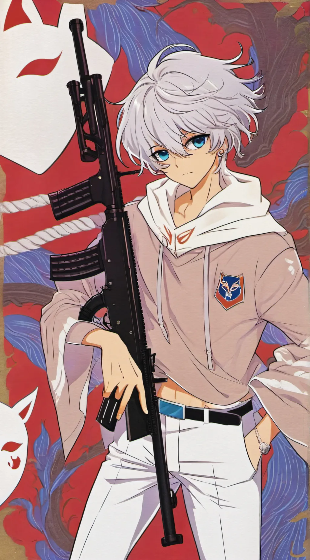 ai character: valorant background