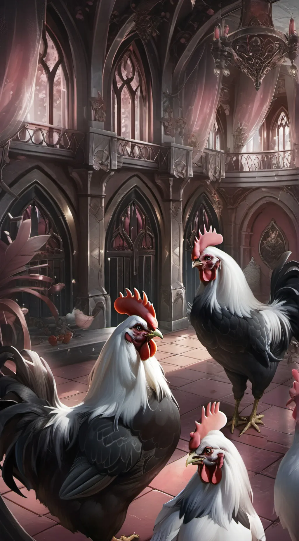 ai character: Chicken Kingdom background