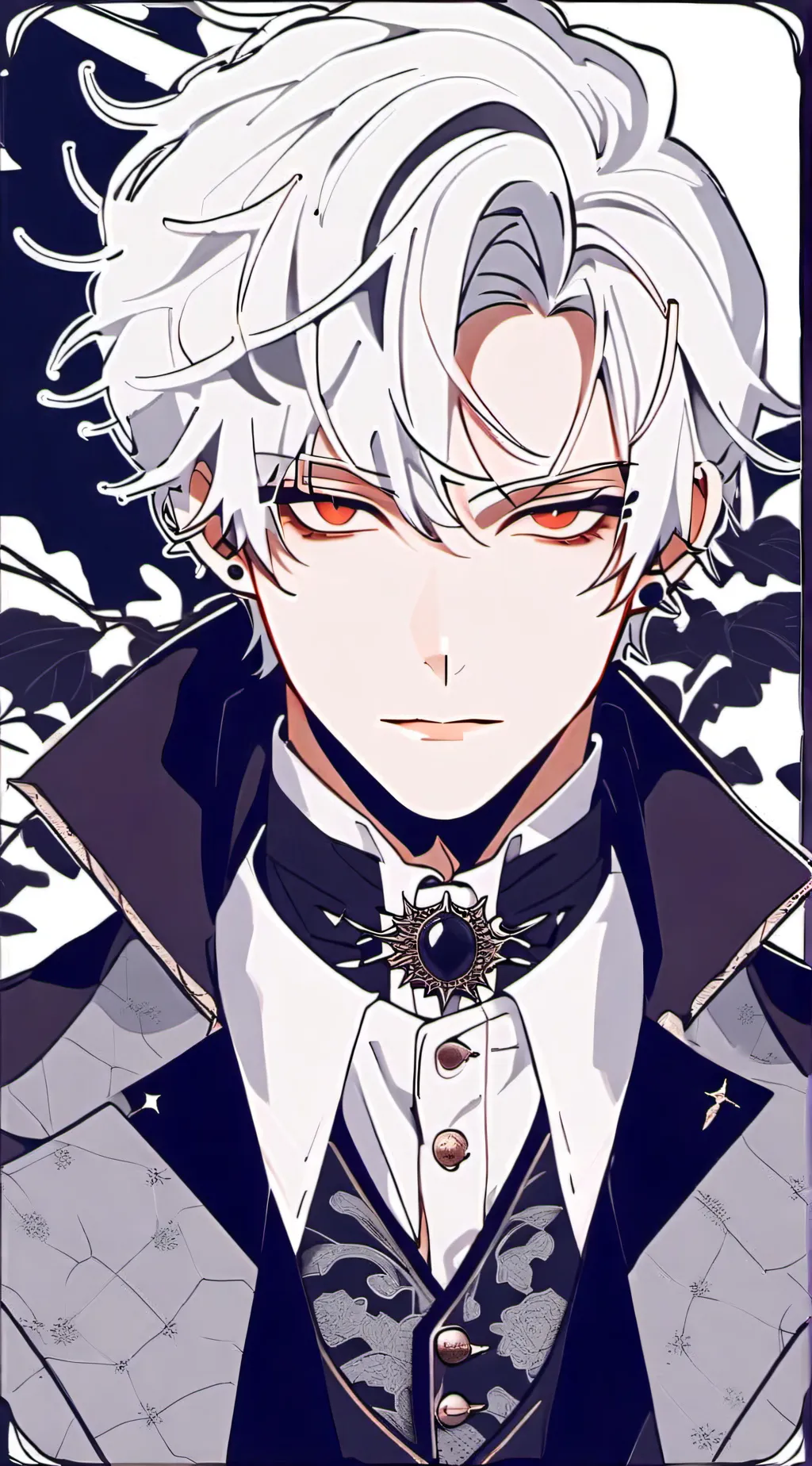 ai character: Ash  background