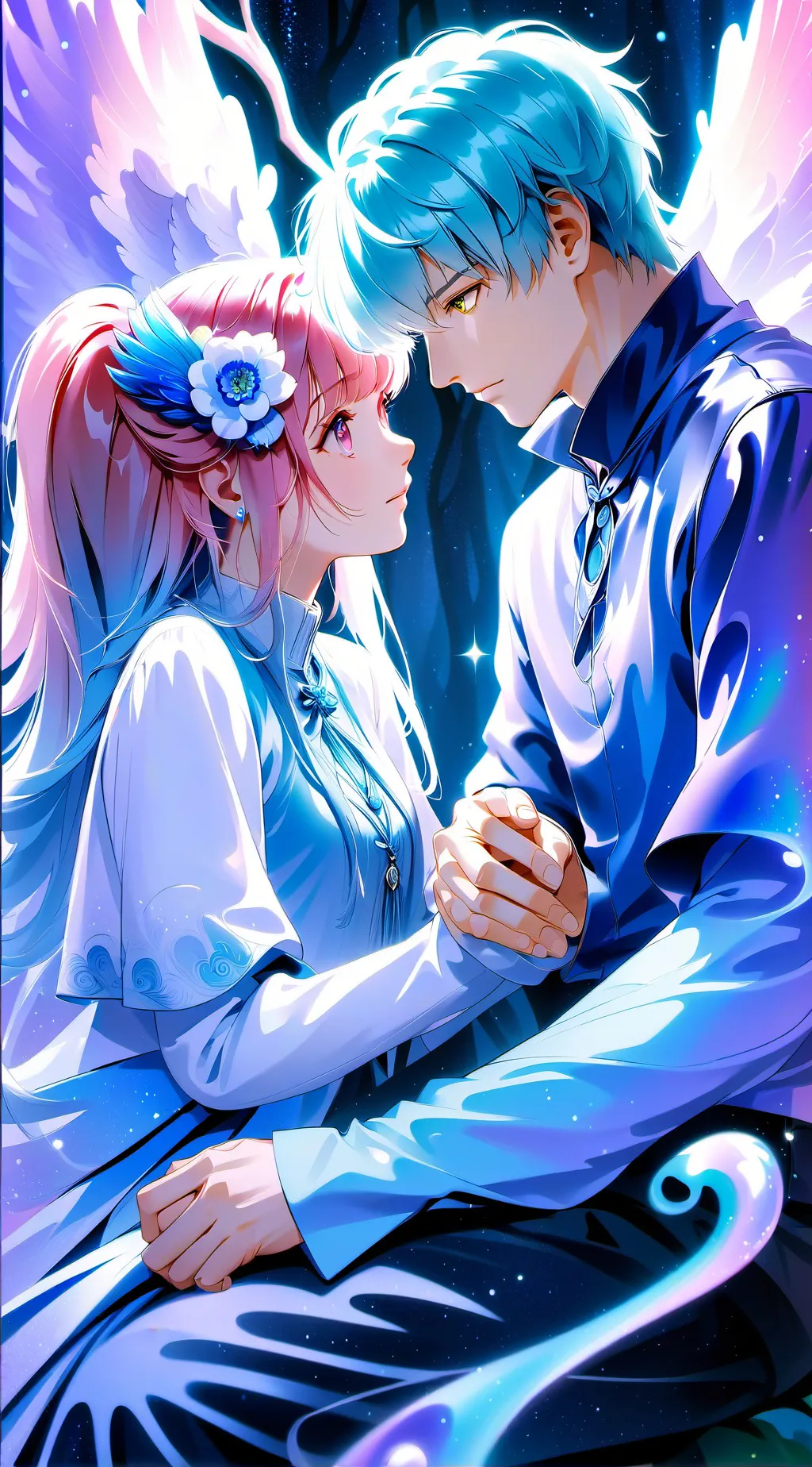 ai character: Alex and Alejandra background