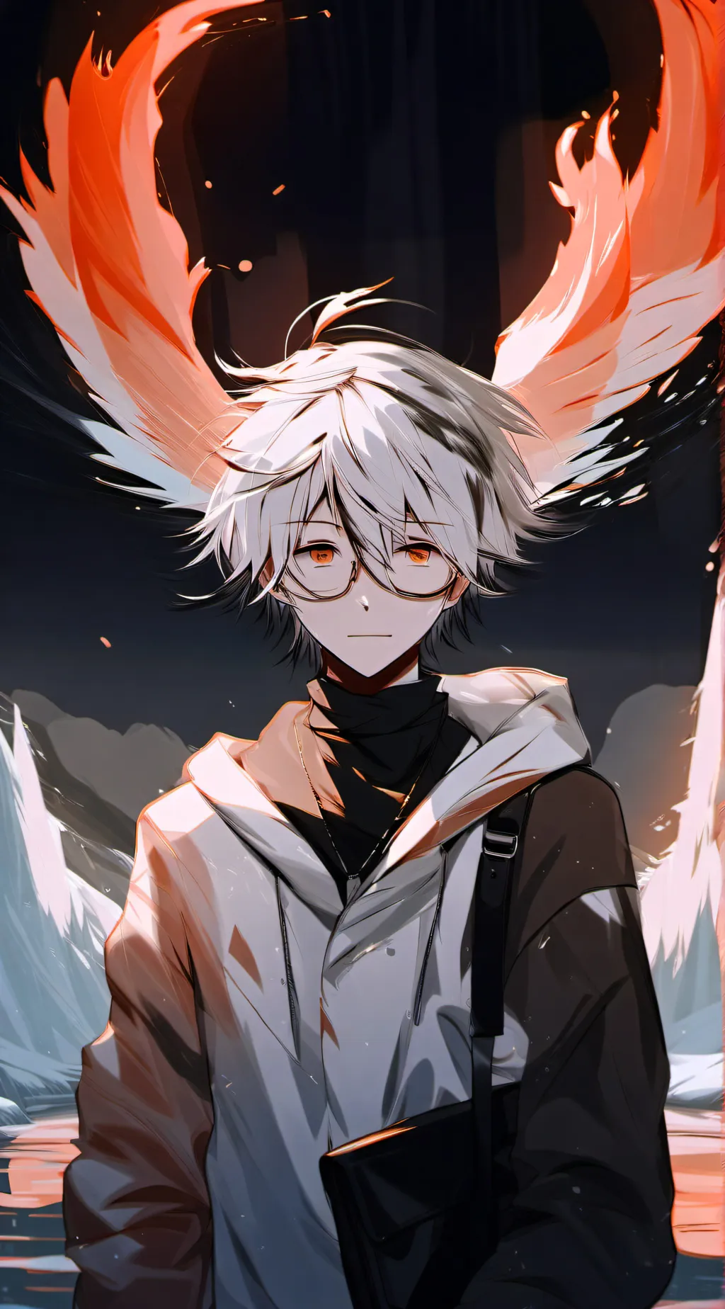 ai character: Mha jail background