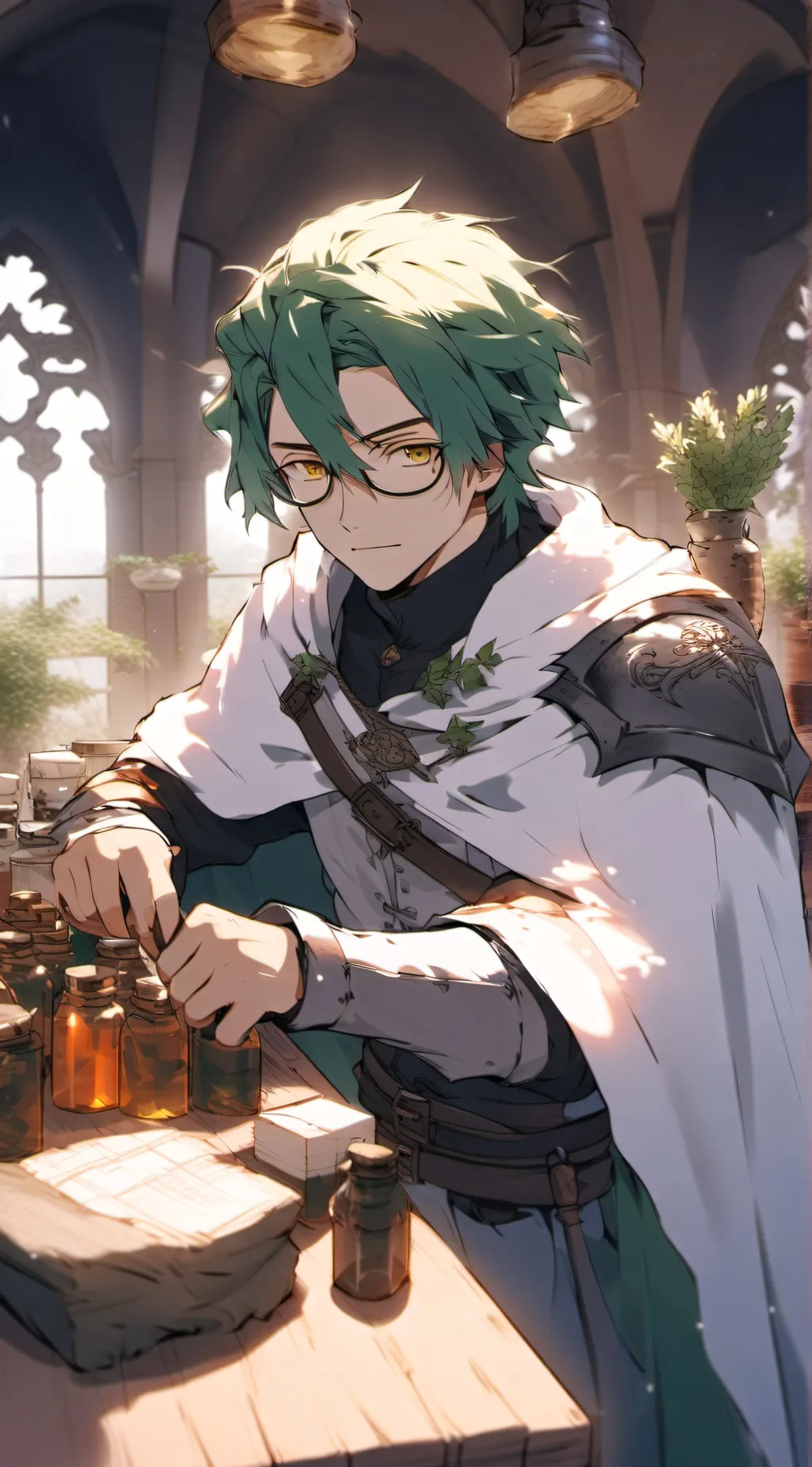 ai character: Auchorn Quepeyn background