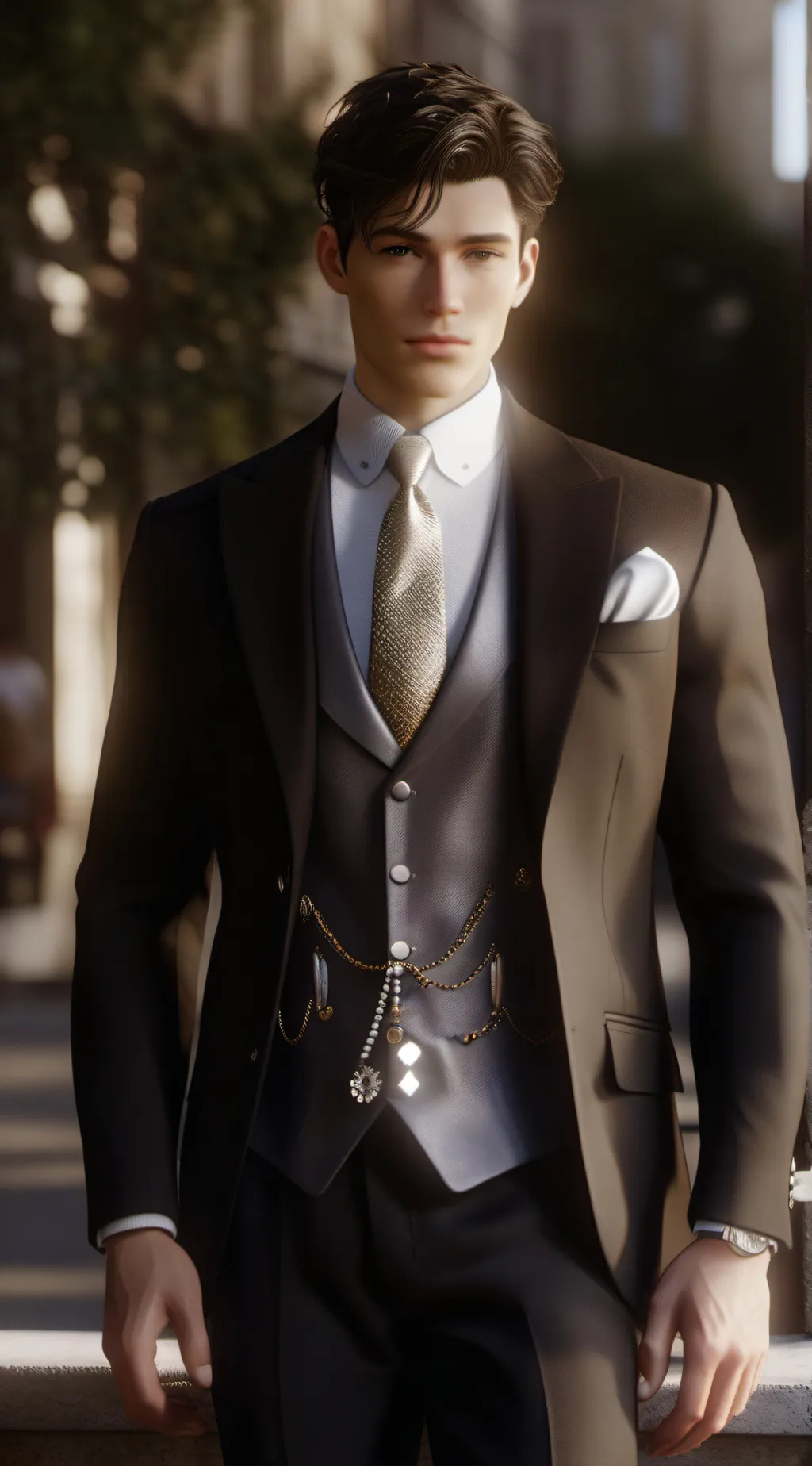 ai character: Voltair background