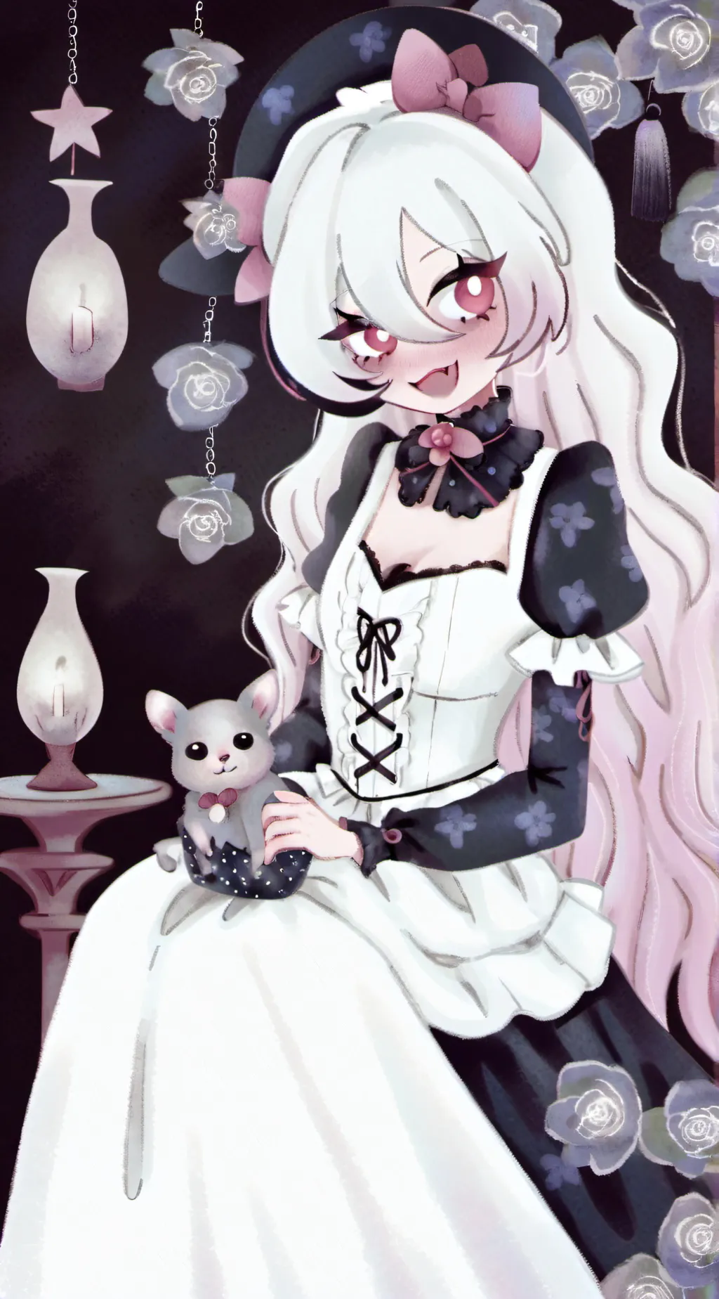 ai character: Crazy amy! background
