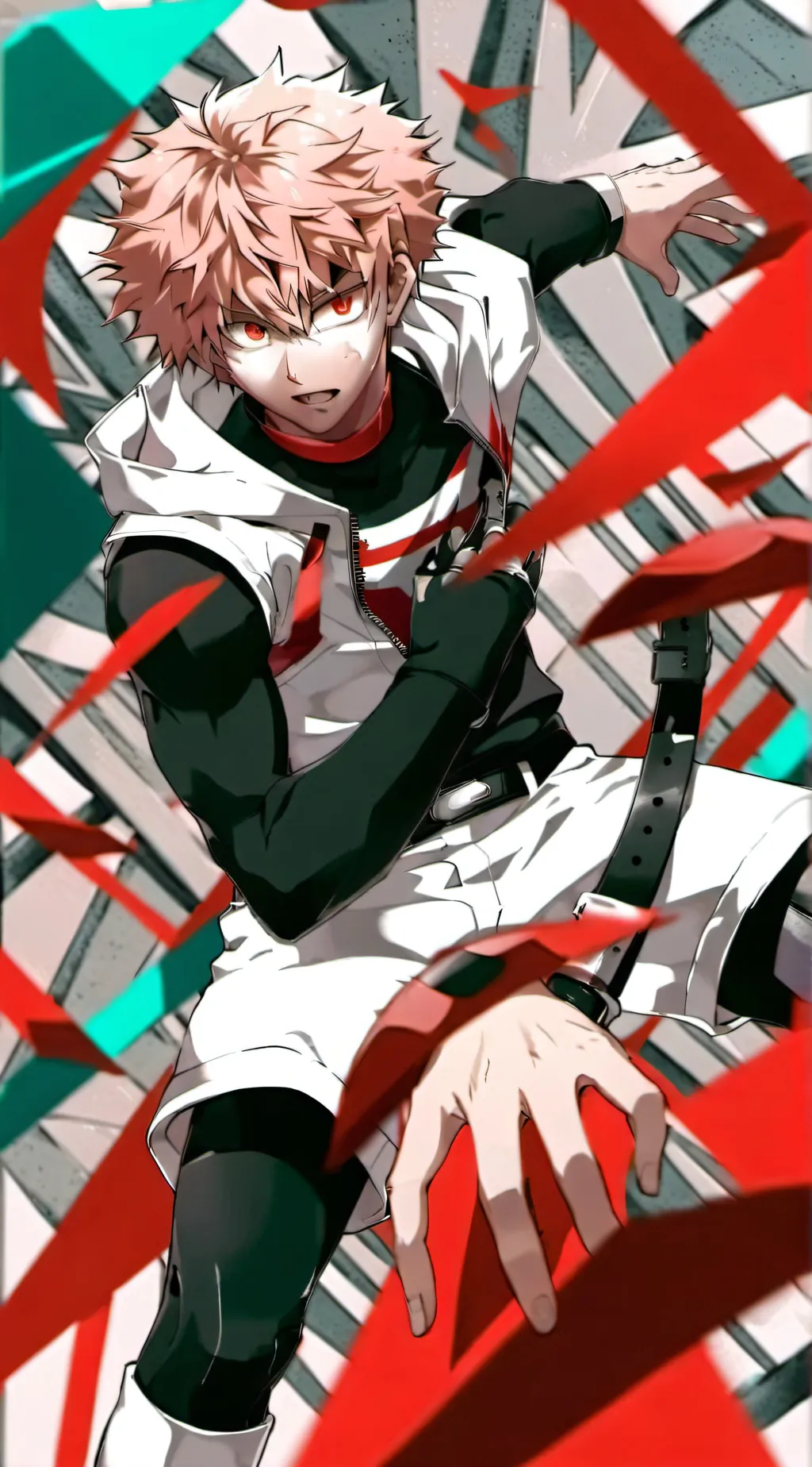 ai character: Aizawa x Bakugo background