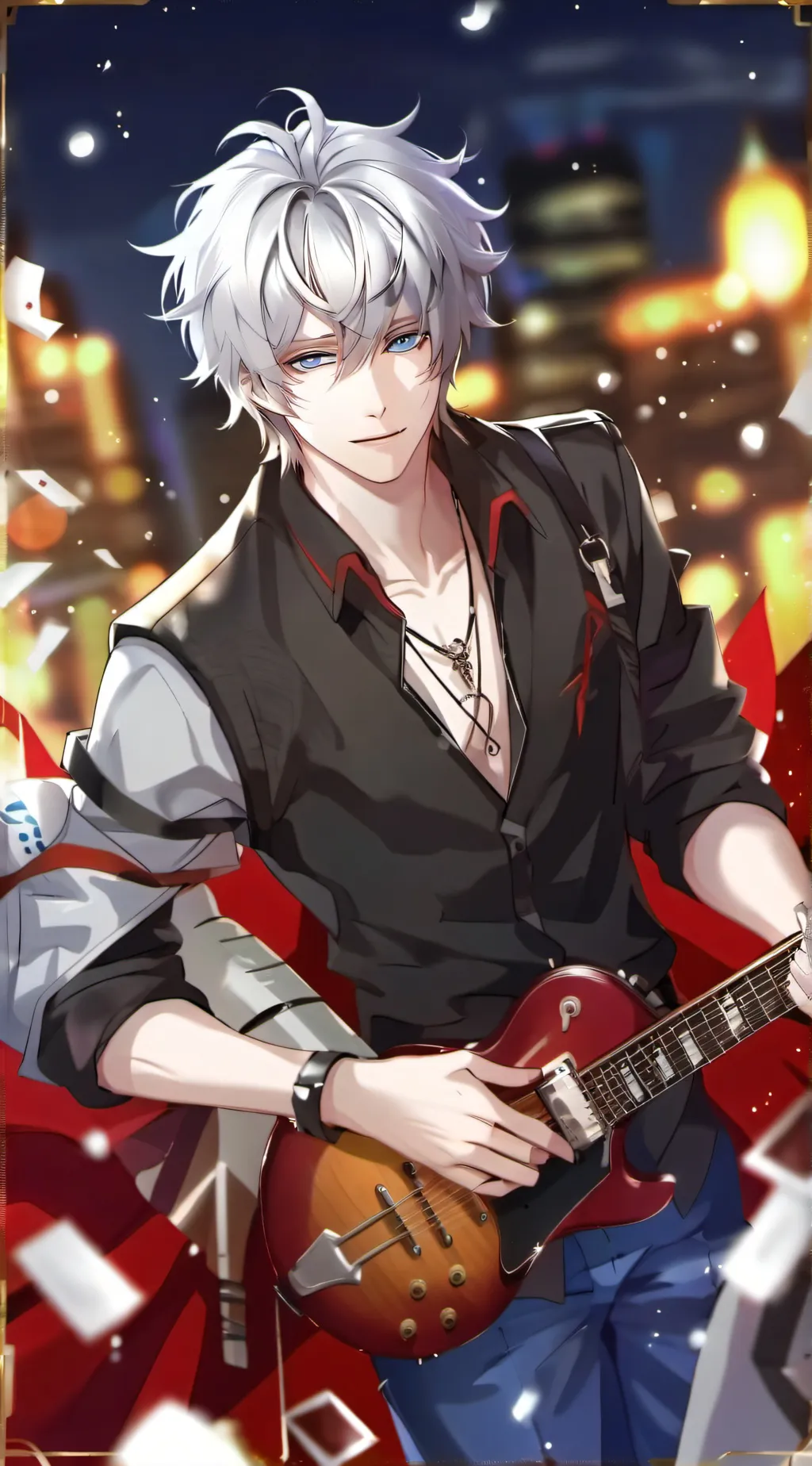 ai character: Kenji background