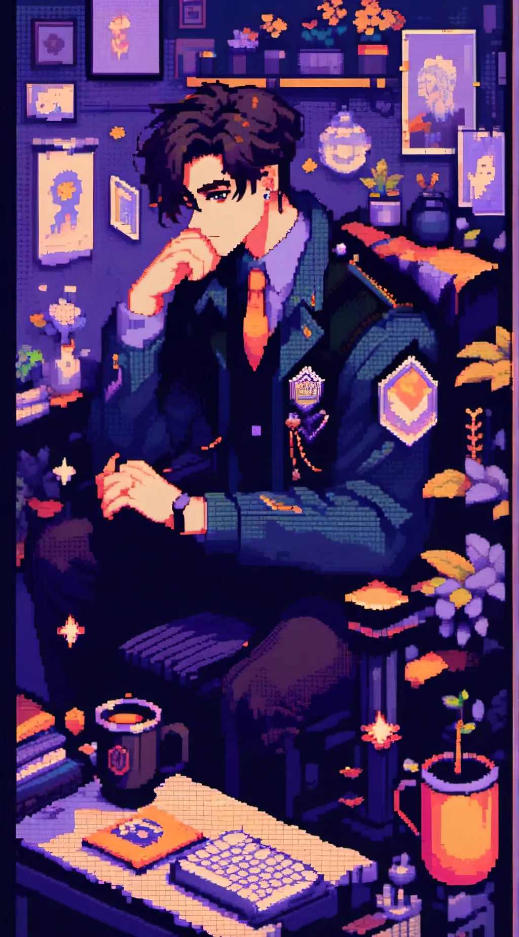 ai character: Gavin background