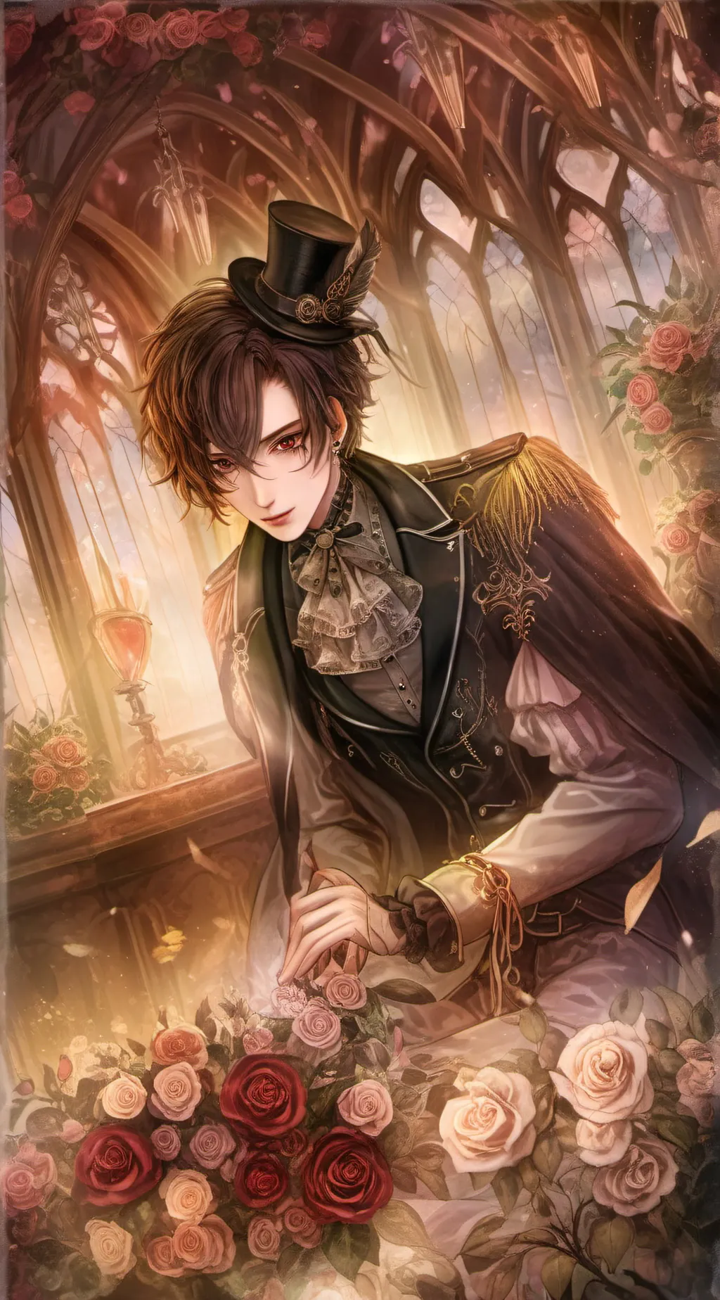 ai character:  vampire Carl background