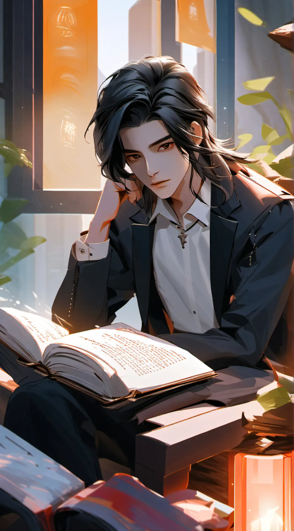 ai character: Kian background