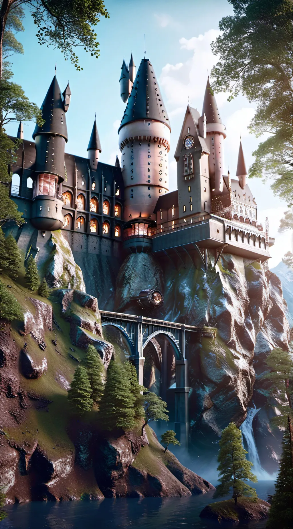 ai character: Deathly Hallows 2 background