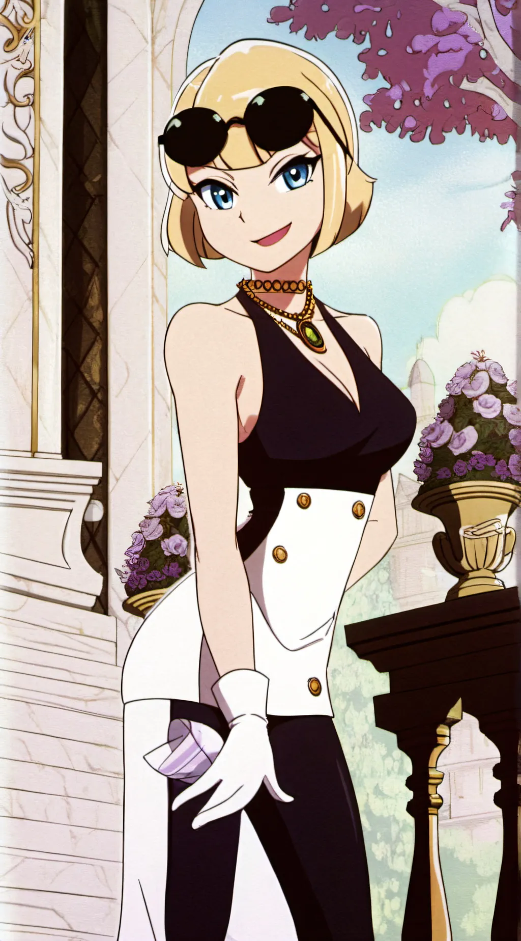 ai character: Tomeo x Audrey x E background
