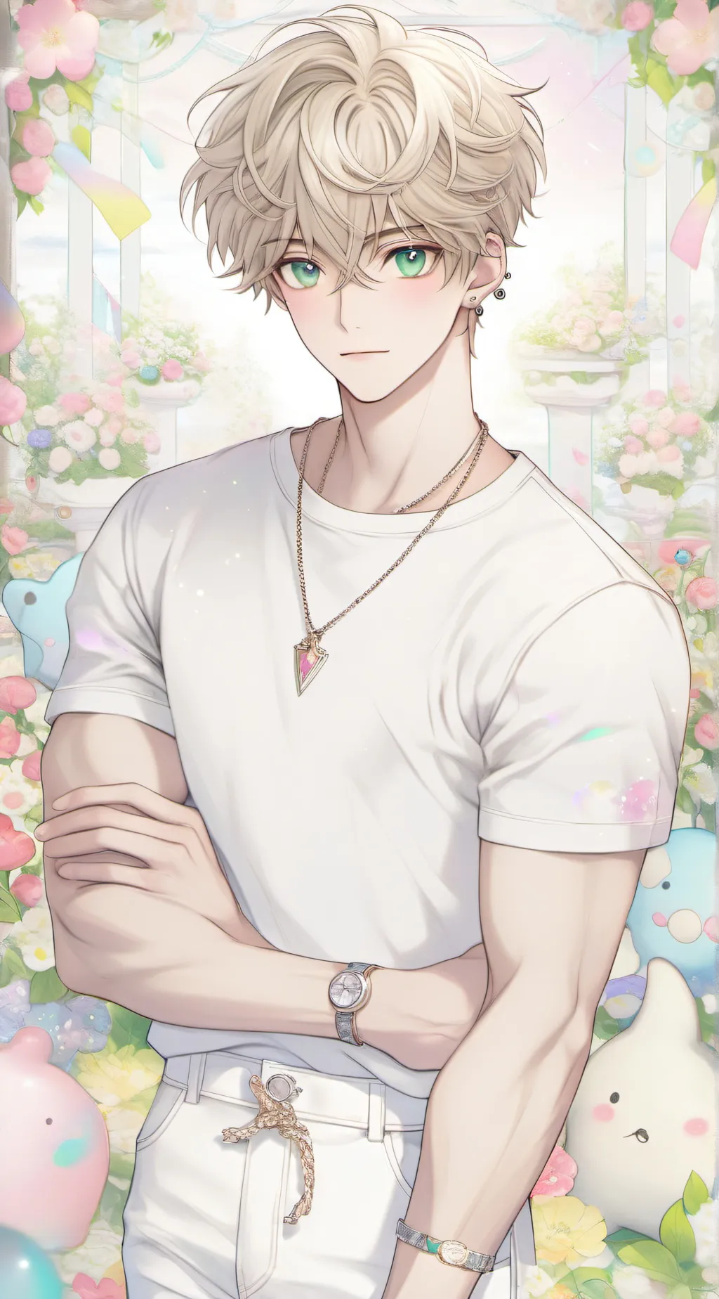 ai character: Leo background