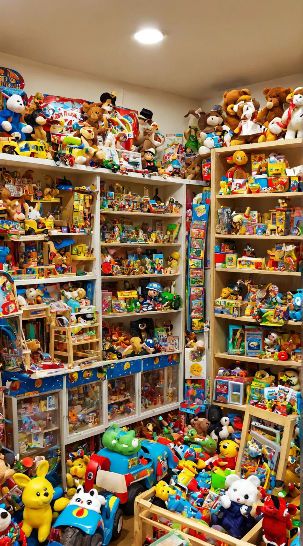 ai character: smiths toy shop background