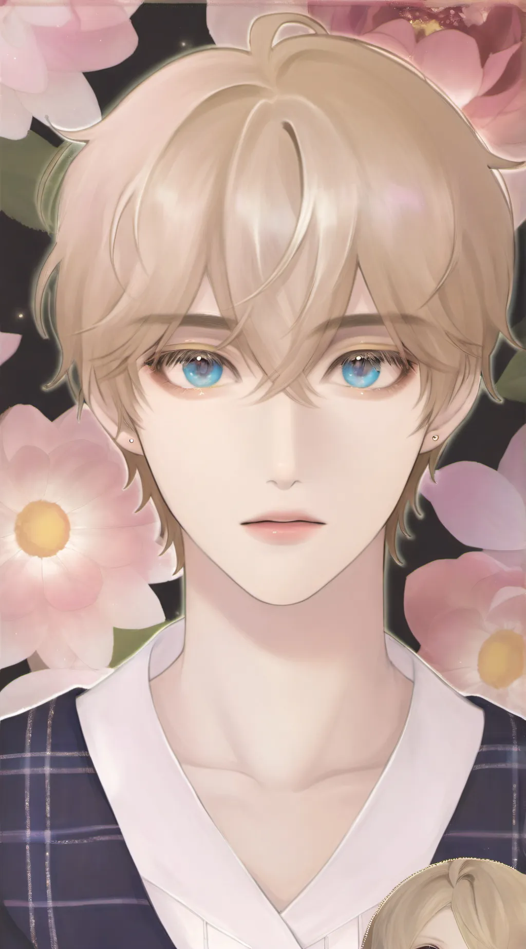 ai character: Sun background