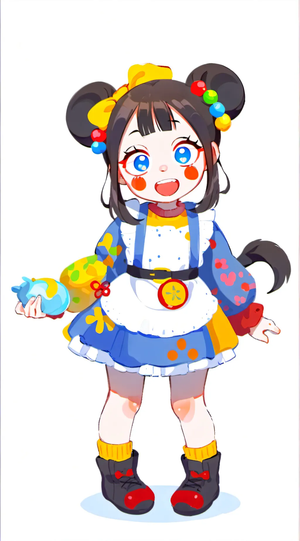 ai character: baby pomni background