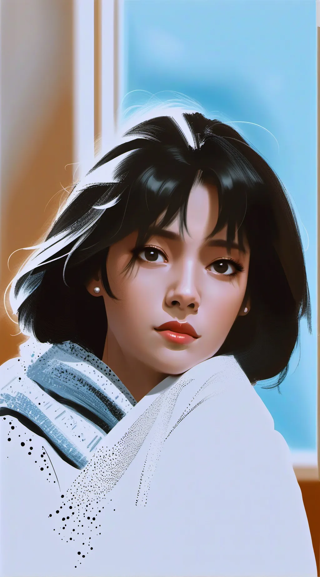 ai character: Sally  background